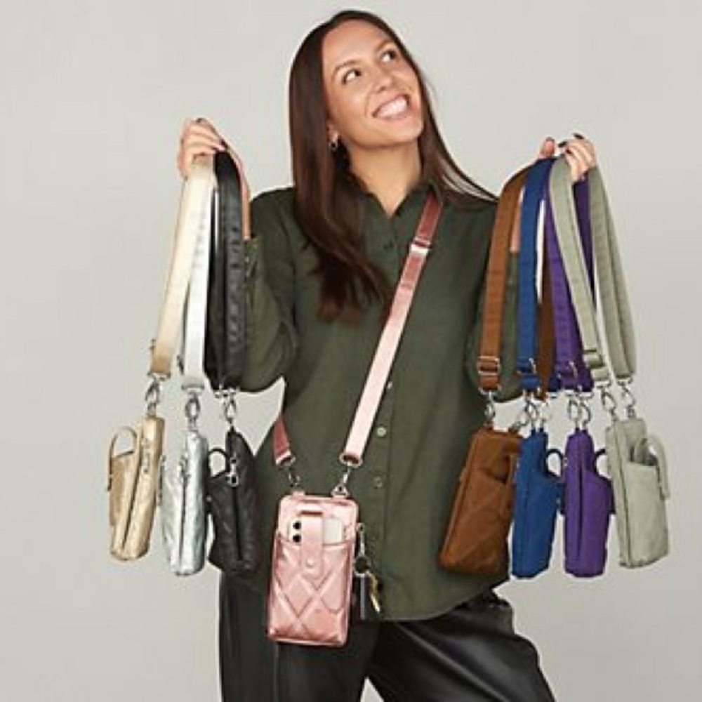 IHKWIP Pink The Ring Ring Cellphone Crossbody with RFID Wallet NWT sold out - Picture 5 of 13
